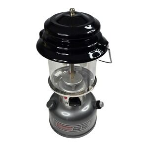 Coleman  Powerhouse Dual Fuel Lantern‎ 295-700T (01/96) With Globe USA NICE